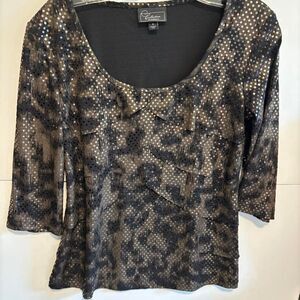Dressbarn Women's multi Blouse